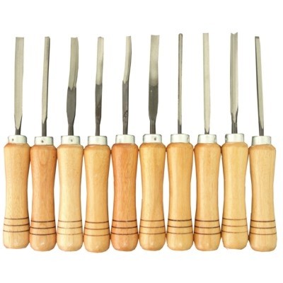 Goiva Ferramenta Para Entalhe Profissional 10 Peças